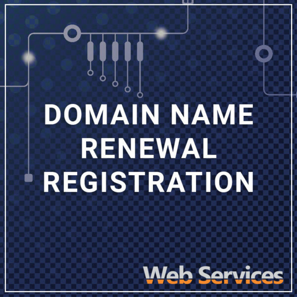 Domain Renewal Registration - a service by Web Services