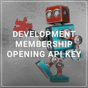 Development Membership Opening API Key