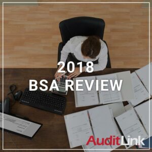 2018 BSA Review - a service by AuditLink