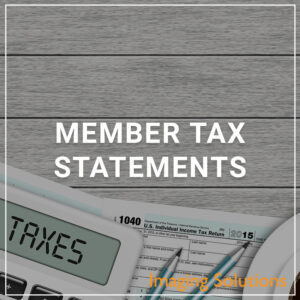 Member Tax Statements - a service by Imaging Solutions