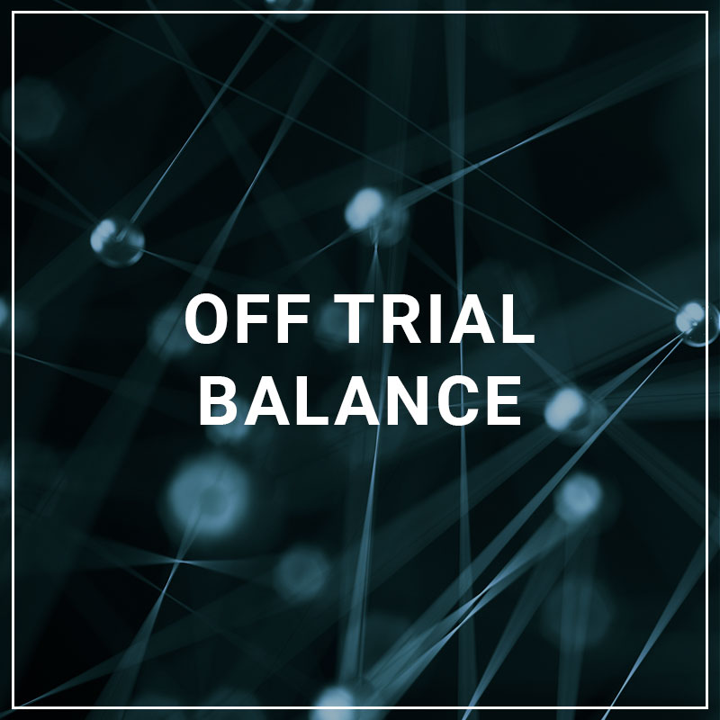 Off Trial Balance