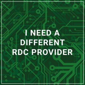 I Need a Different RDC Provider