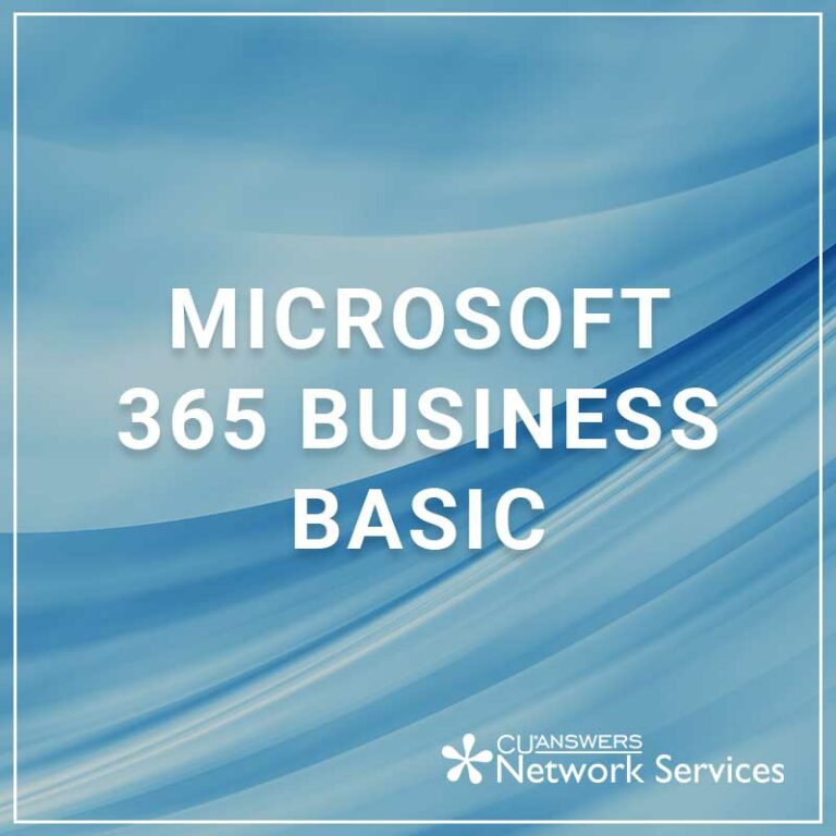 Microsoft 365 Business Basic | CU*Answers Store