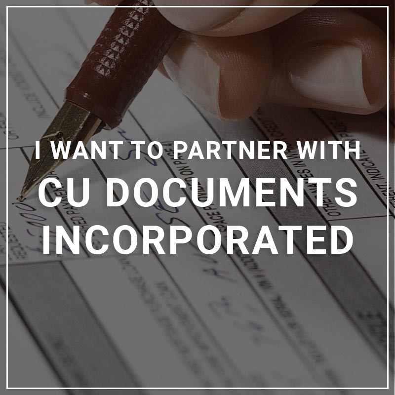 I Want to Partner with CU Documents Inc