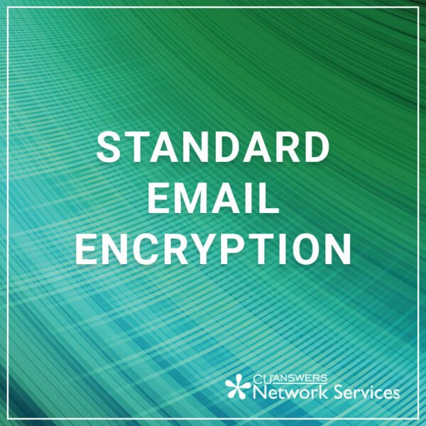 standard email encryption