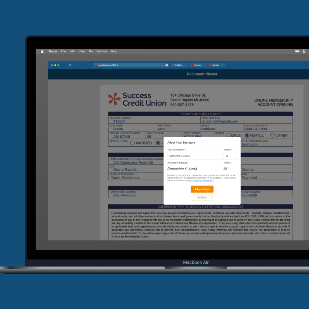 MOP (Membership Opening Process) CU*Answers Store