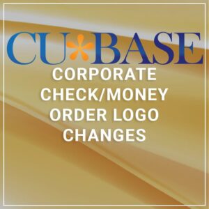Corporate Check/Money Order Logo Changes