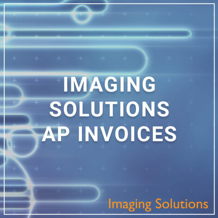 Imaging Solutions AP Invoices CU*Answers Store