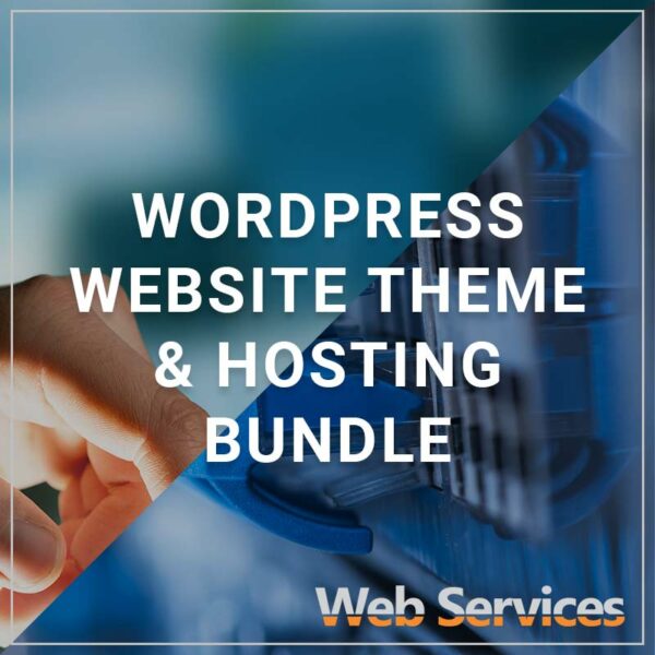 WordPress Website Theme and Hosting Bundle
