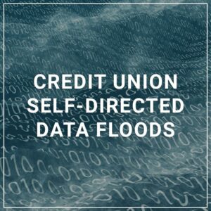 Credit Union Self-Directed Data Floods