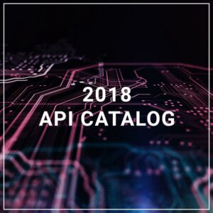 2018 API Catalog