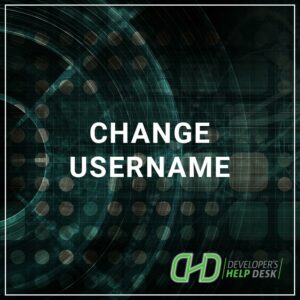 Change Username