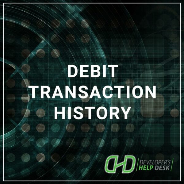 Debit Transaction History