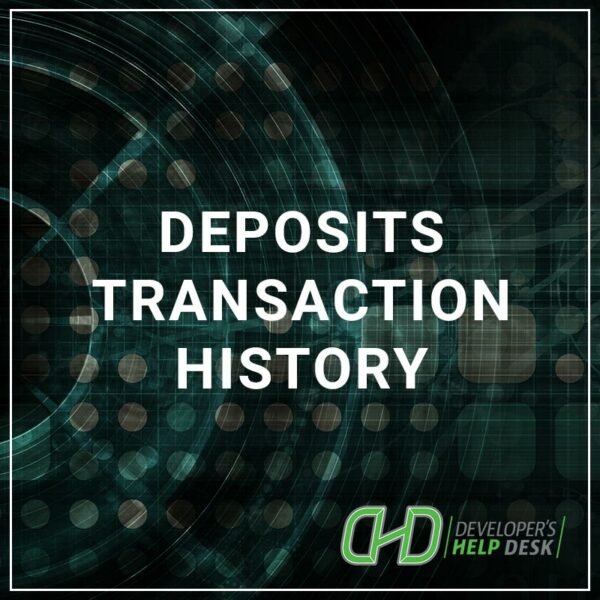 Deposits Transaction History