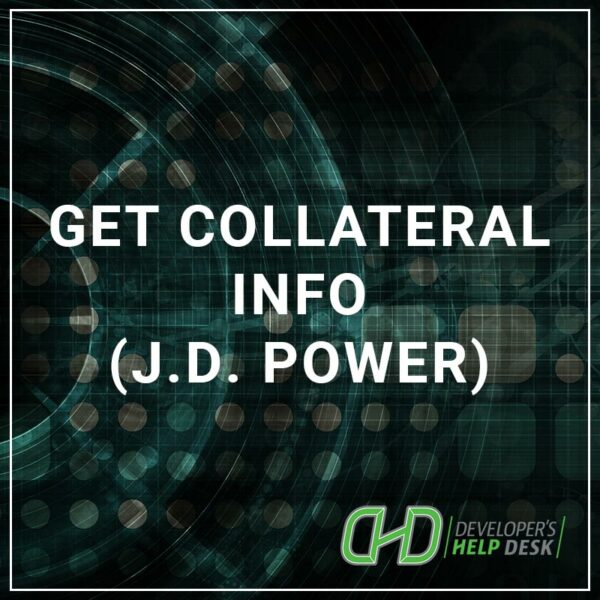Get Collateral Info J.D. Power