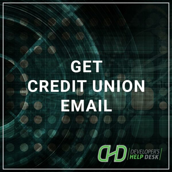 Get Credit Union Email