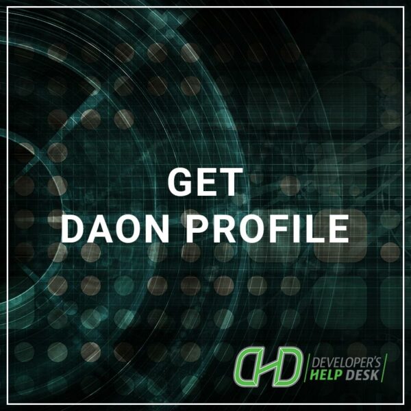 Get DAON Profile