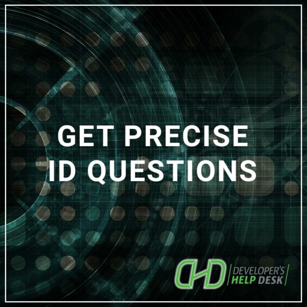 Get PreciseID Questions