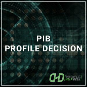 PIB profile decision