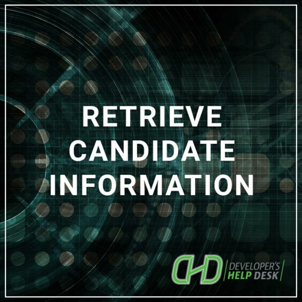 Retrieve Candidate Information