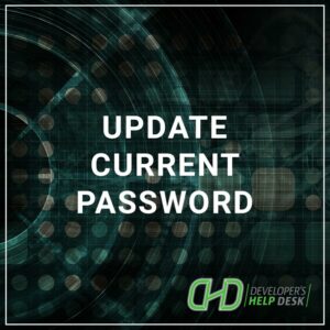 Update Current Password
