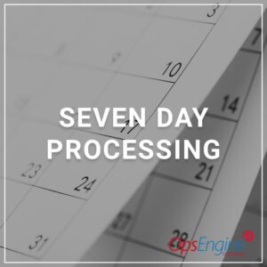 Seven Day Processing