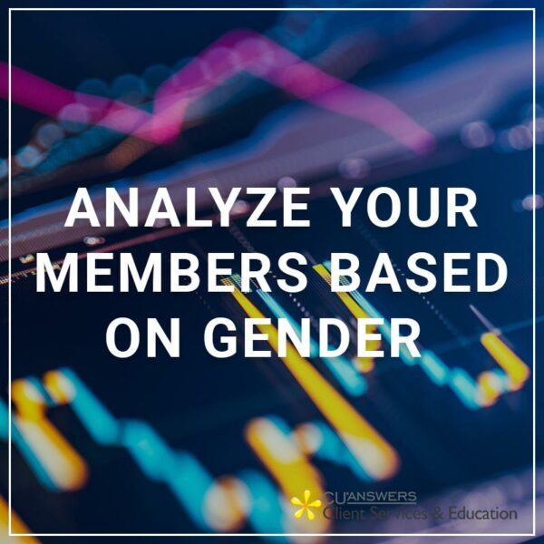 Analyze Members Based on Gender