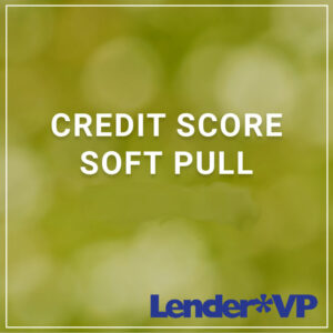 Credit Score Soft Pull