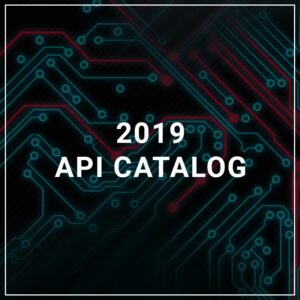 2019 API Catalog