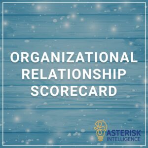 Organizational Relationship Scorecard