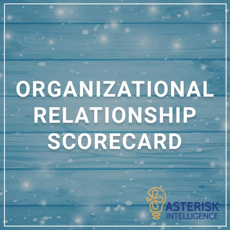 Organizational Relationship Scorecard CU*Answers Store