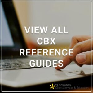 View All CBX Reference Guides