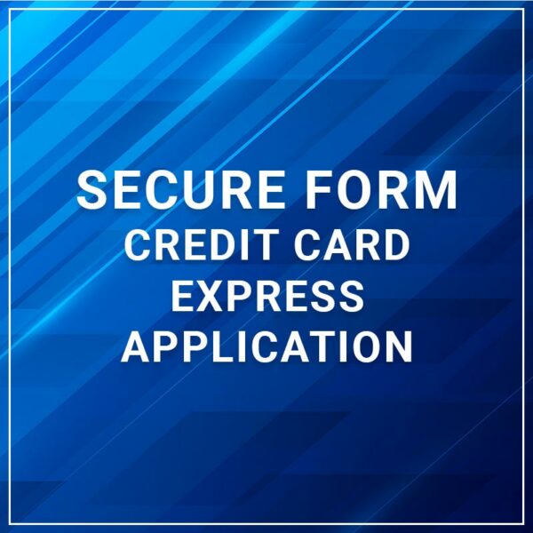 Secure Form - Credit Card Express Application