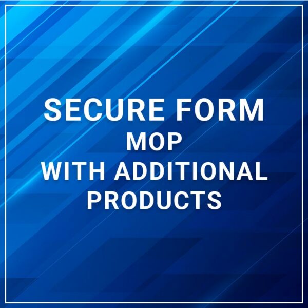 Secure Form - MOP with Additional Products