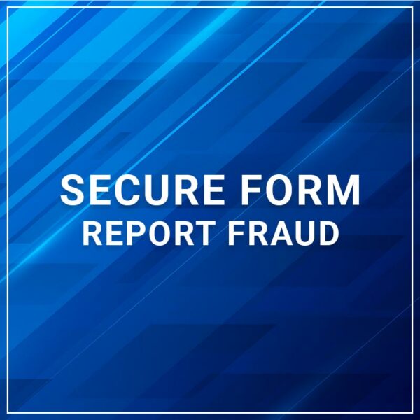 Secure Form - Report Fraud