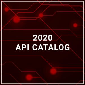 2020 API Catalog