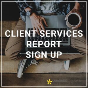 Client Services Report Sign Up