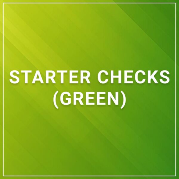 Starter Checks Green