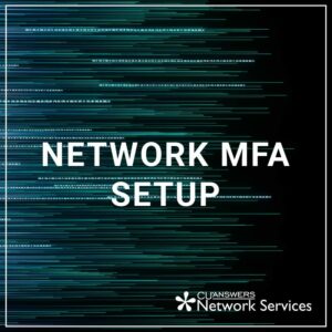 network mfa setup