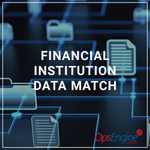 financial institution data match