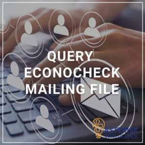Query Econocheck mailing file