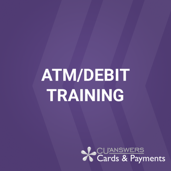 ATM / Debit Training