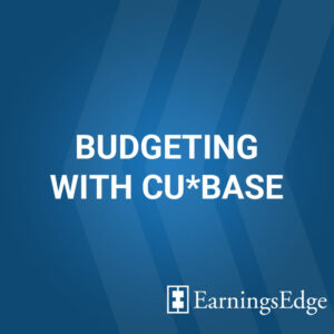 Budgeting with CU*BASE