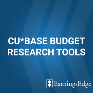 CU*BASE Budget Research Tools