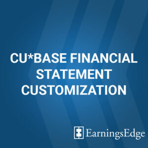 CU*BASE Financial Statement Customization