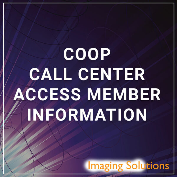 Coop Call Center | Access Member Information