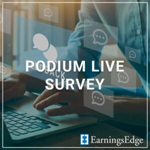 Podium Live Survey