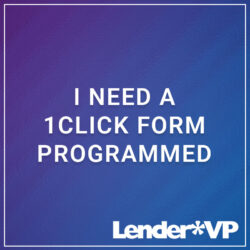 I need a 1click form programmed