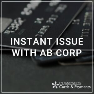 Instant Issue With AB Corp