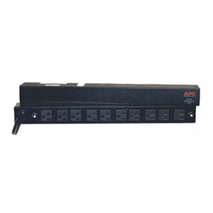 APC NetShelter Basic Rack PDU, 1U, 30A, 120V, 10 NEMA 5-20 outlets